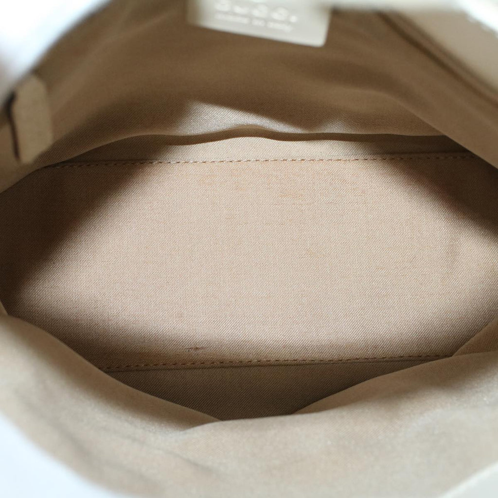 GUCCI GG Canvas Hand Bag Beige 002 1079 001998 58675