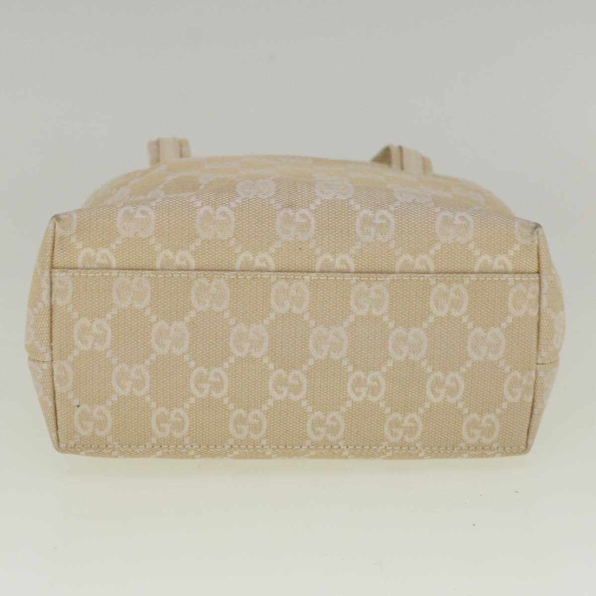 GUCCI GG Canvas Hand Bag Beige 002 1079 001998 58675