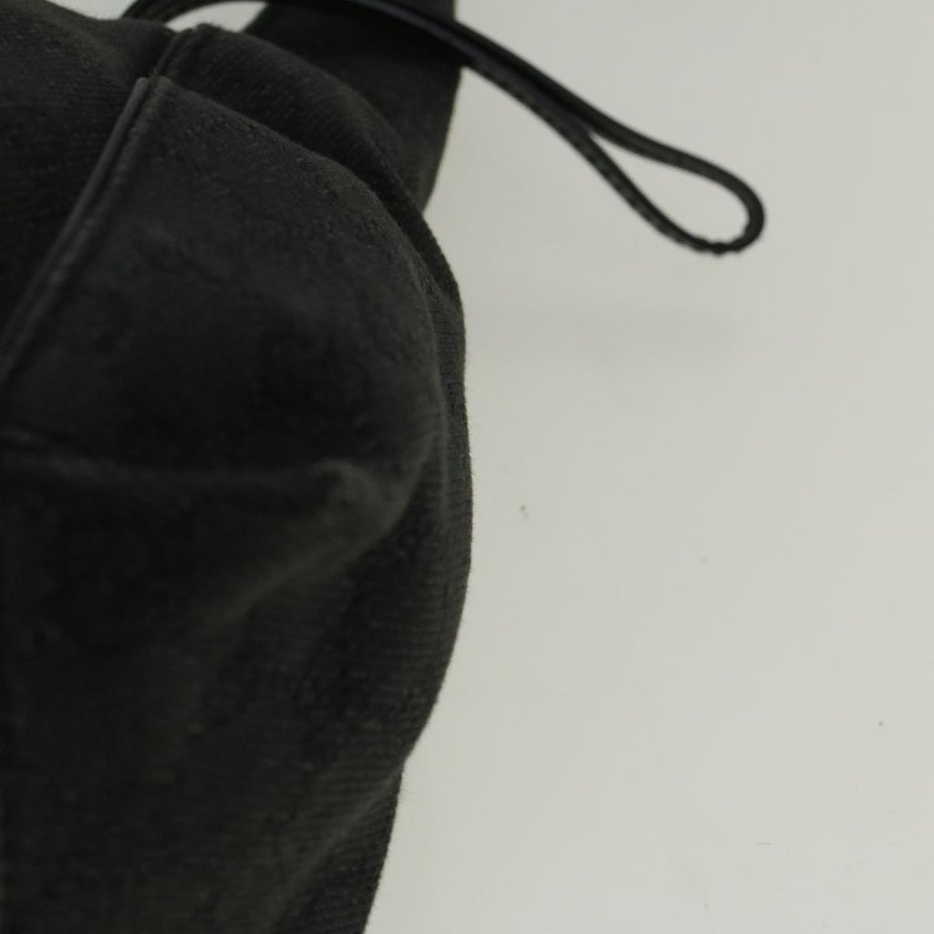 GUCCI GG Canvas Shoulder Bag Black 101333 58697