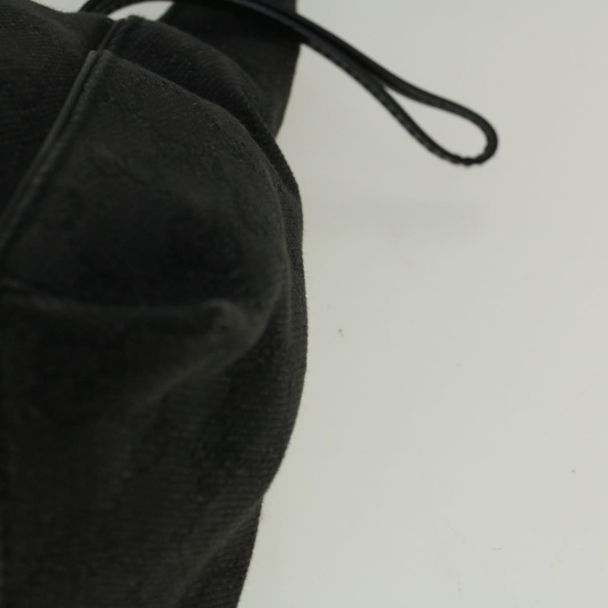 GUCCI GG Canvas Shoulder Bag Black 101333 58697