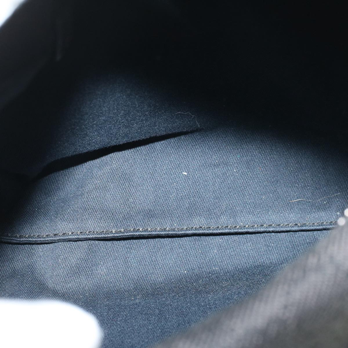 GUCCI GG Canvas Shoulder Bag Black 101333 58697