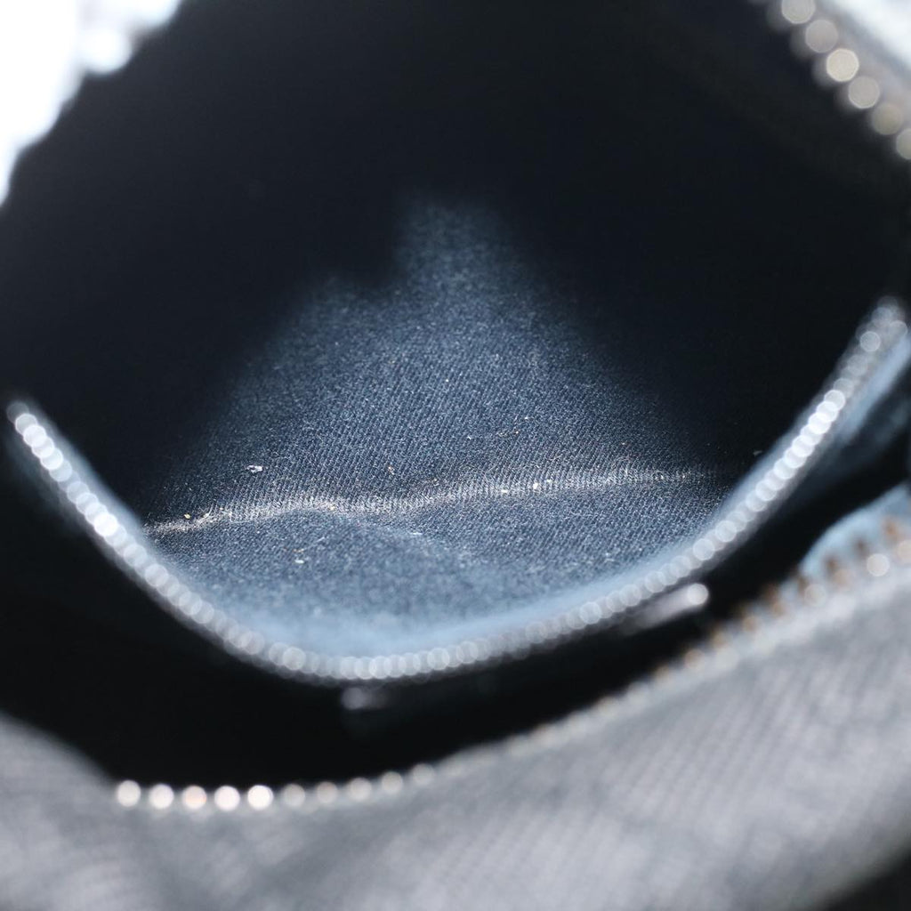 GUCCI GG Canvas Shoulder Bag Black 101333 58697