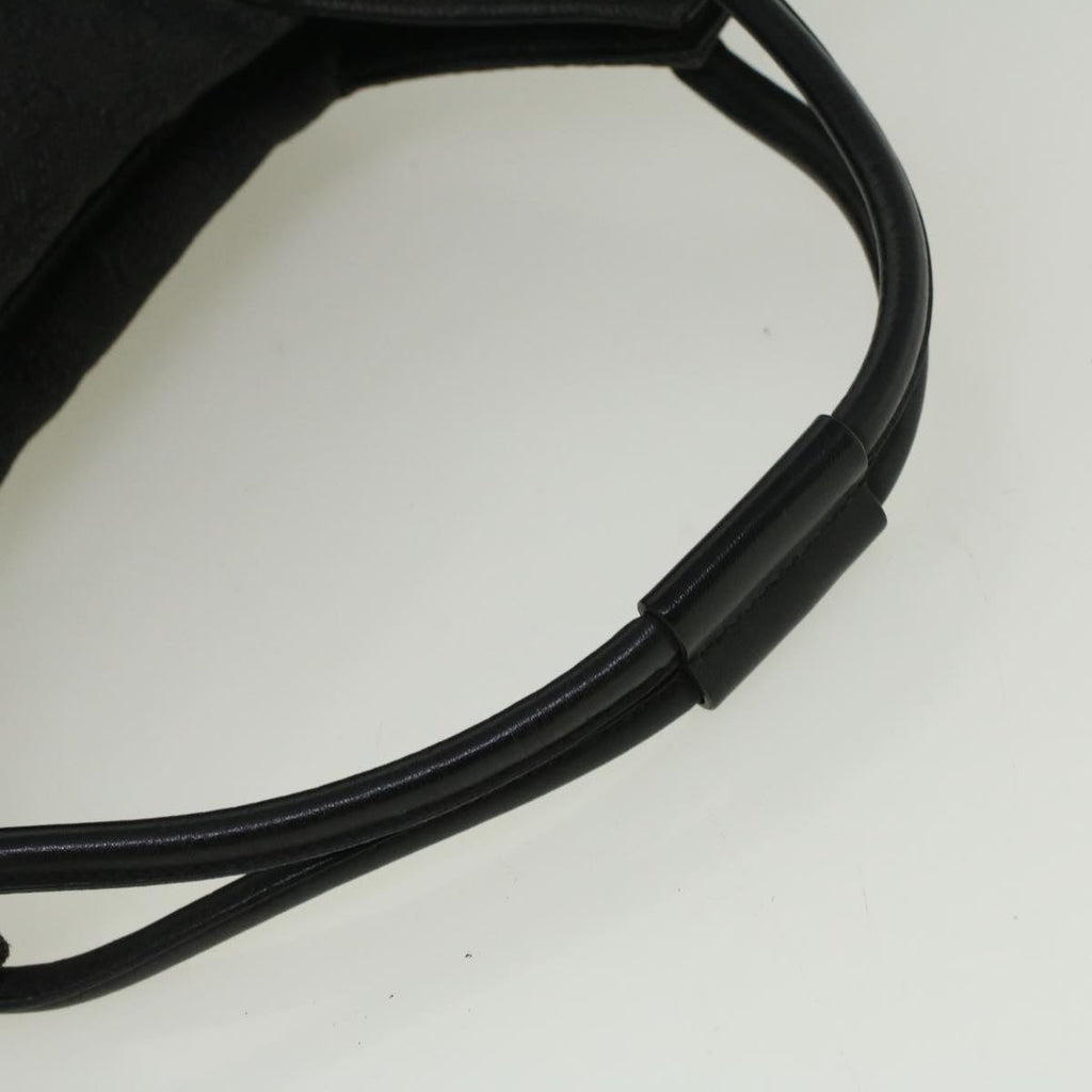 GUCCI GG Canvas Shoulder Bag Black 101333 58697