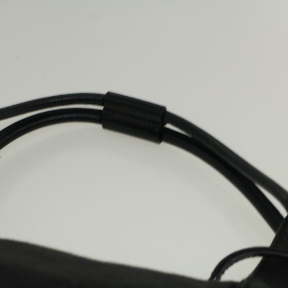 GUCCI GG Canvas Shoulder Bag Black 101333 58697