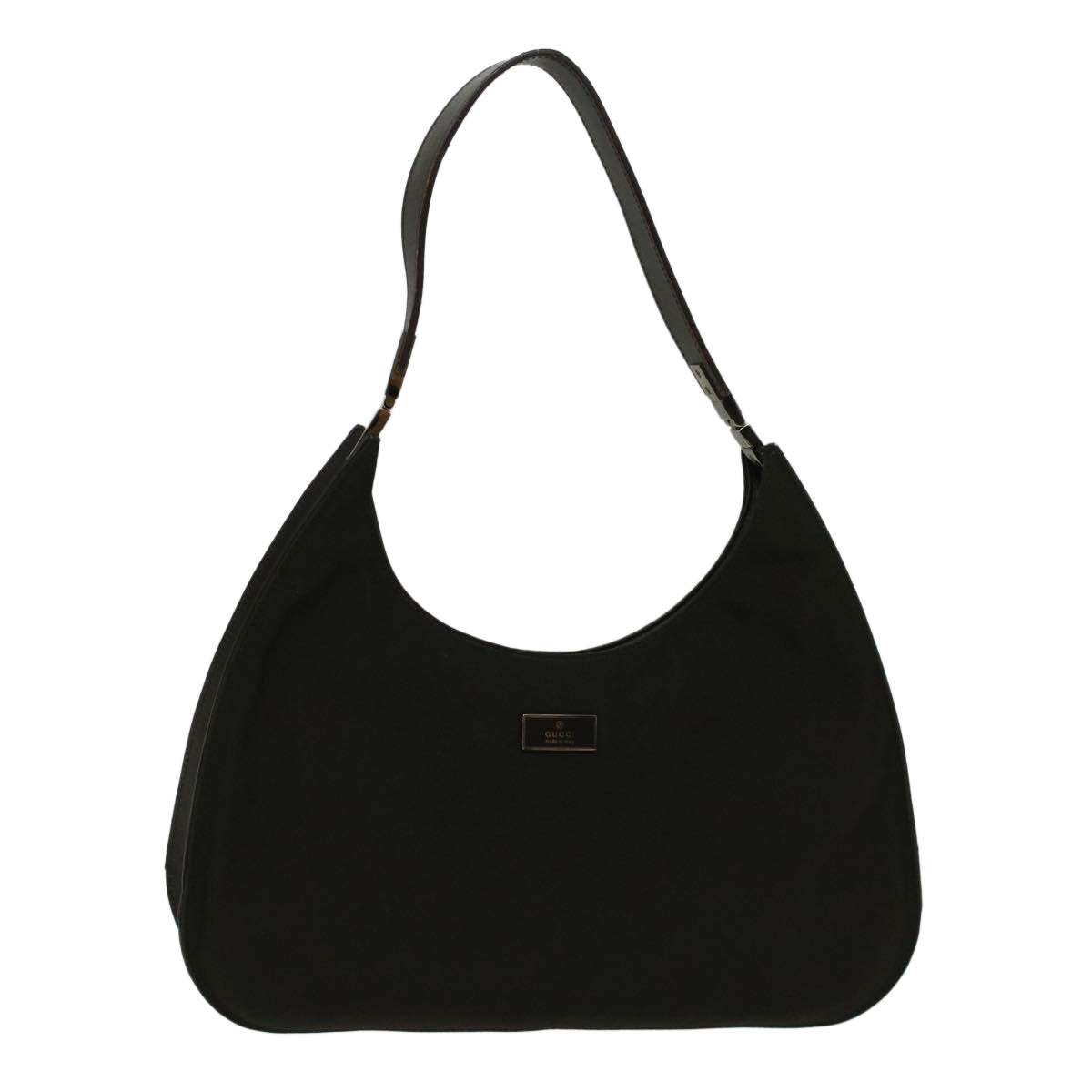GUCCI Shoulder Bag Nylon Khaki 001 3767 002 050 58698