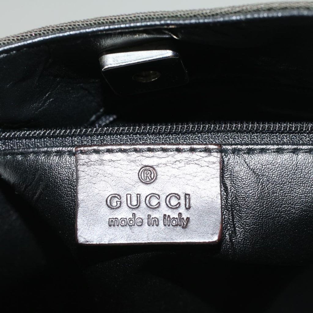 GUCCI Shoulder Bag Nylon Khaki 001 3767 002 050 58698
