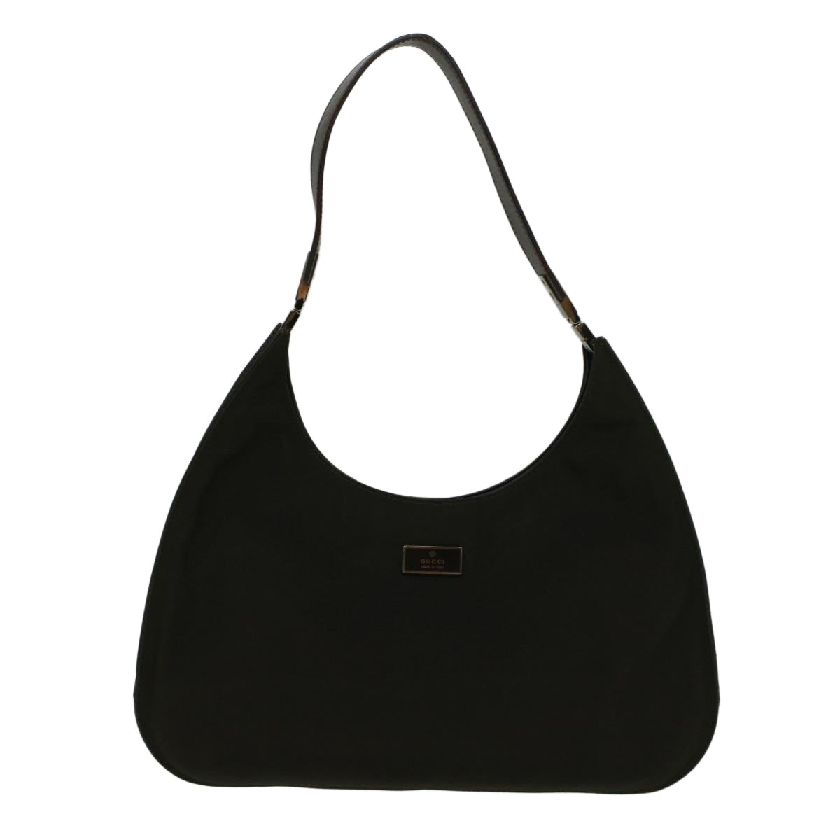 GUCCI Shoulder Bag Nylon Khaki 001 3767 002 050 58698