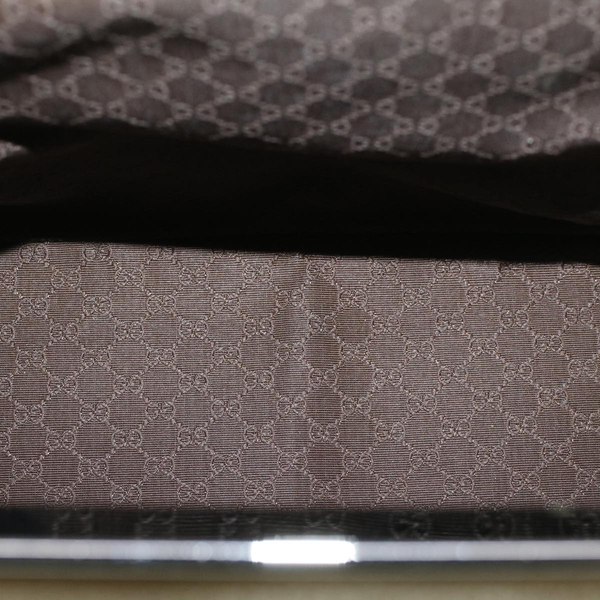 GUCCI Hand Bag Leather Beige 92726 3444 58700
