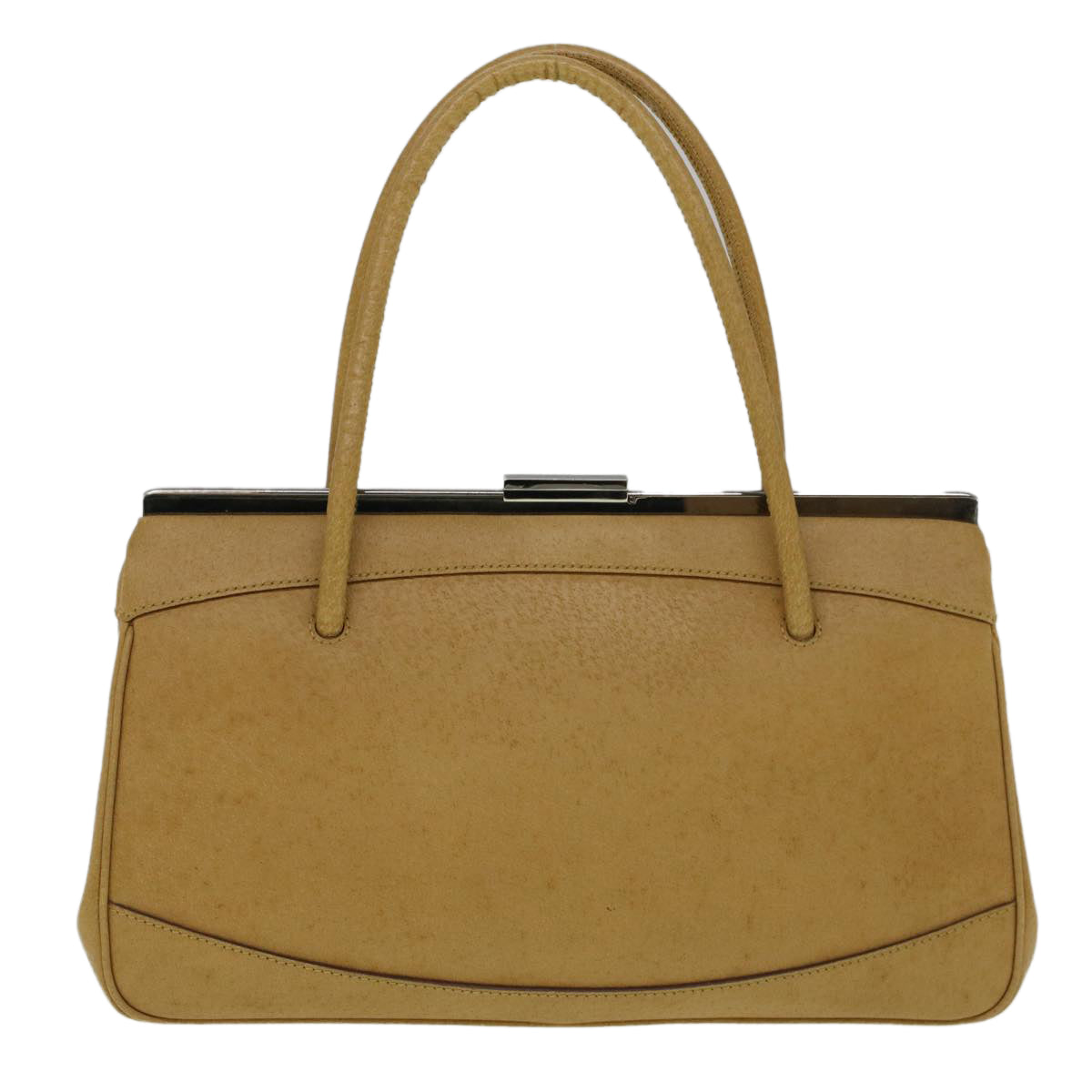 GUCCI Hand Bag Leather Beige 92726 3444 58700