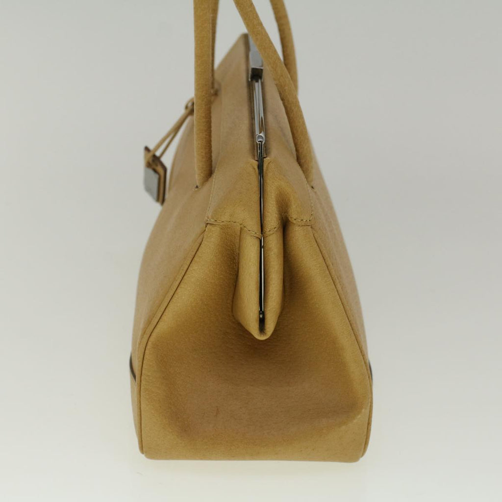 GUCCI Hand Bag Leather Beige 92726 3444 58700