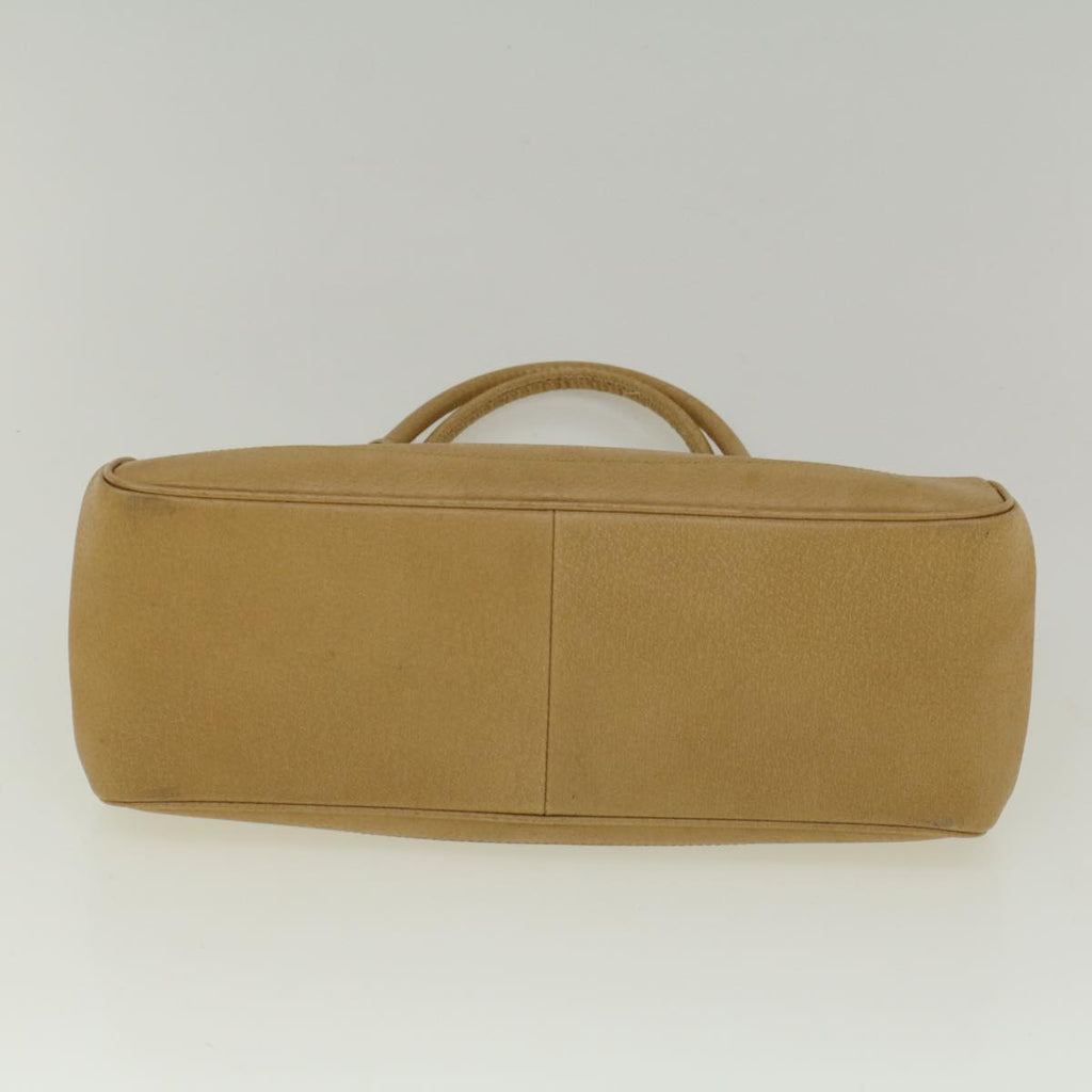GUCCI Hand Bag Leather Beige 92726 3444 58700