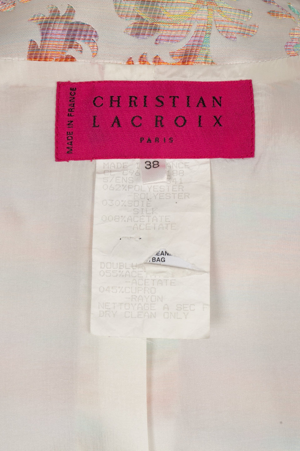 Ensemble de tailleur Christian Lacroix