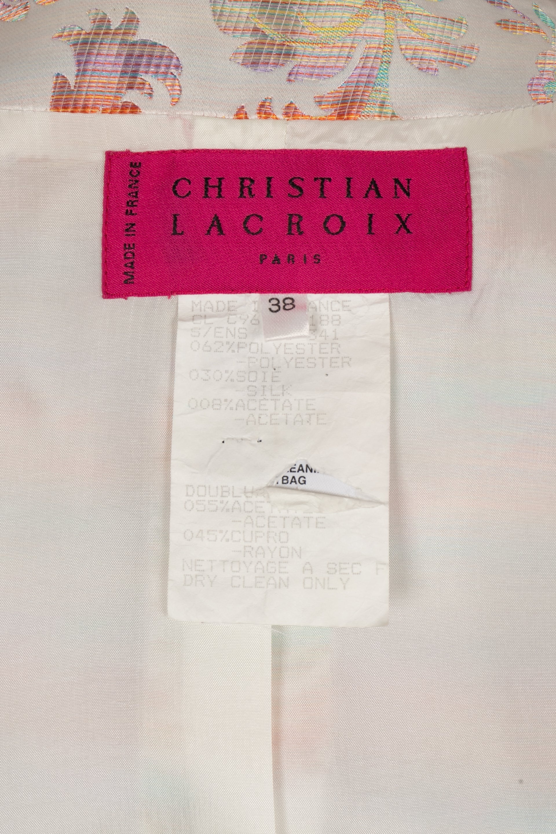 Ensemble de tailleur Christian Lacroix
