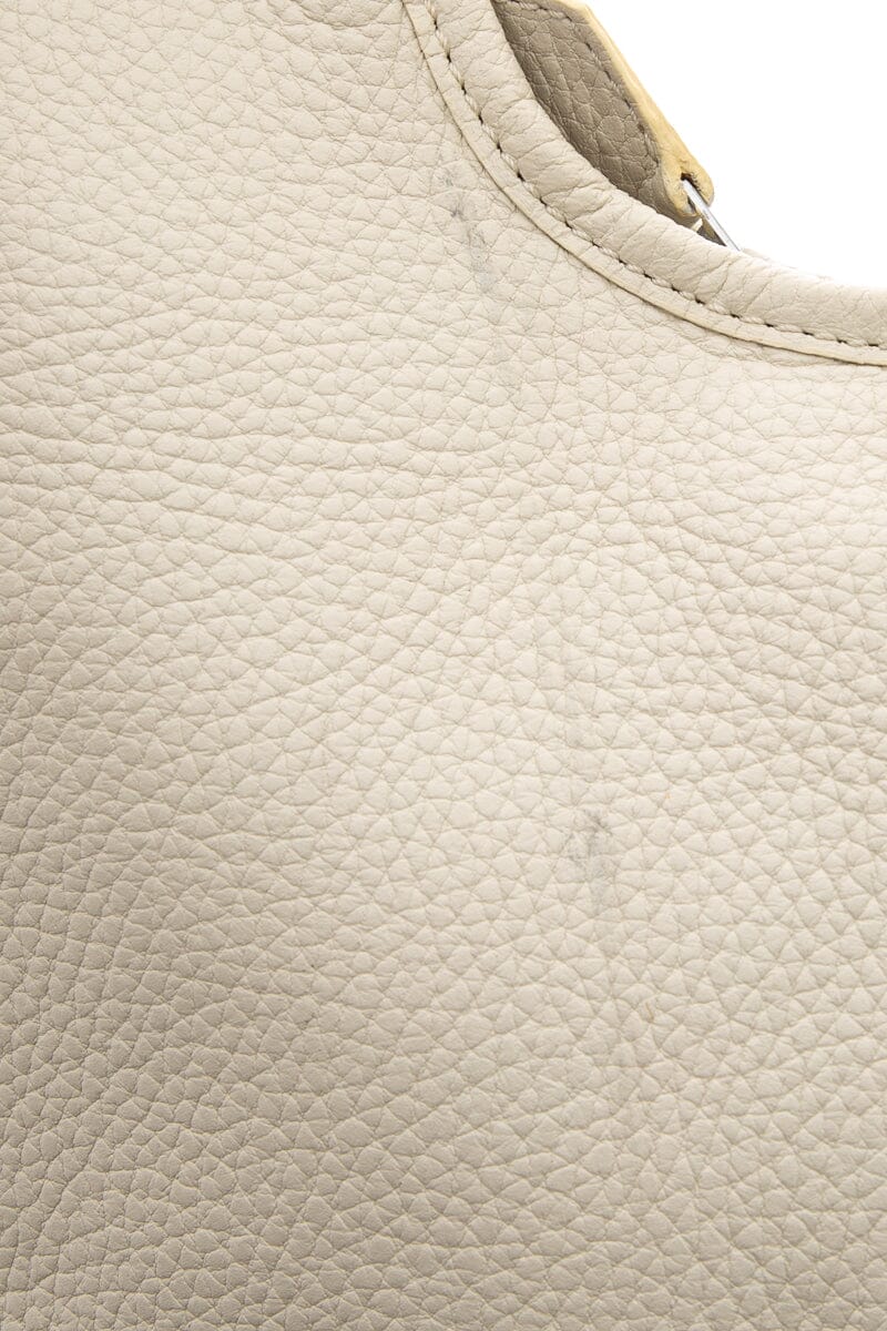 HermÃƒÆ’Ã‚Â¨s 2006 White Massai Leather Handbag
