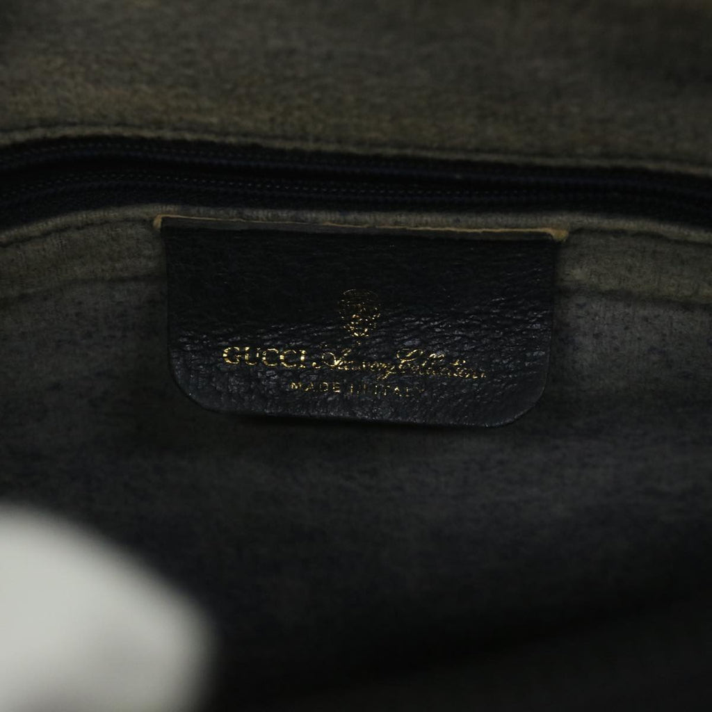 GUCCI GG Supreme Sherry Line Hand Bag Red Navy Gray 58 02 007 58751