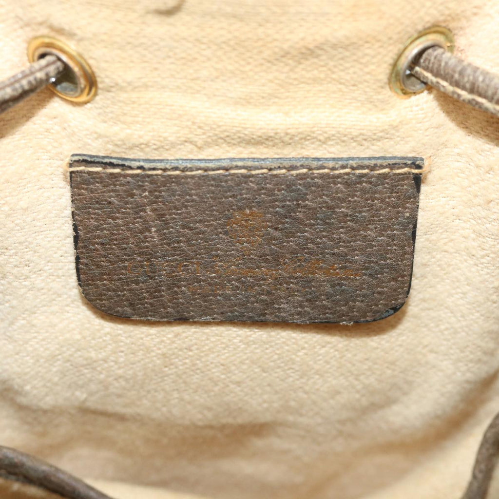 GUCCI GG Supreme Web Sherry Line Shoulder Bag Beige Red 41 02 033 58764