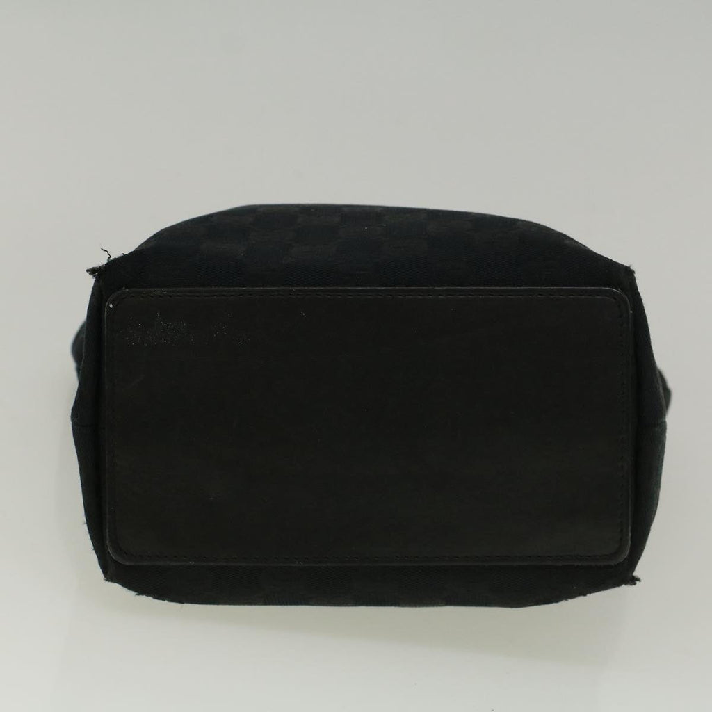 GUCCI GG Canvas Tote Bag Black 002 1099 002214 58784