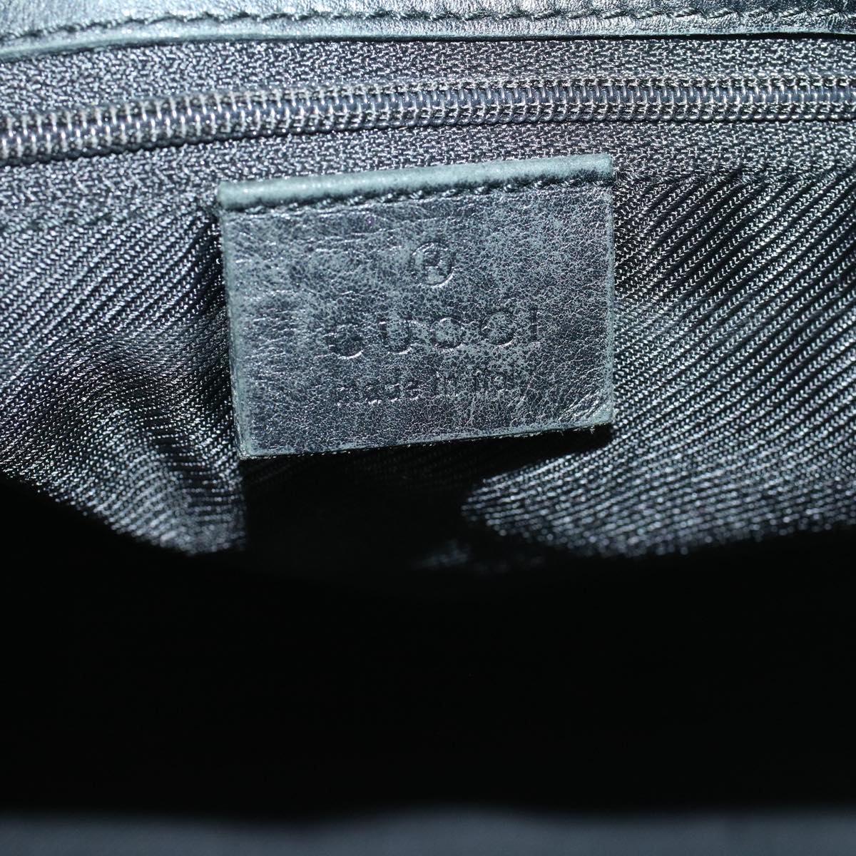 GUCCI GG Canvas Tote Bag Black 002 1099 002214 58784