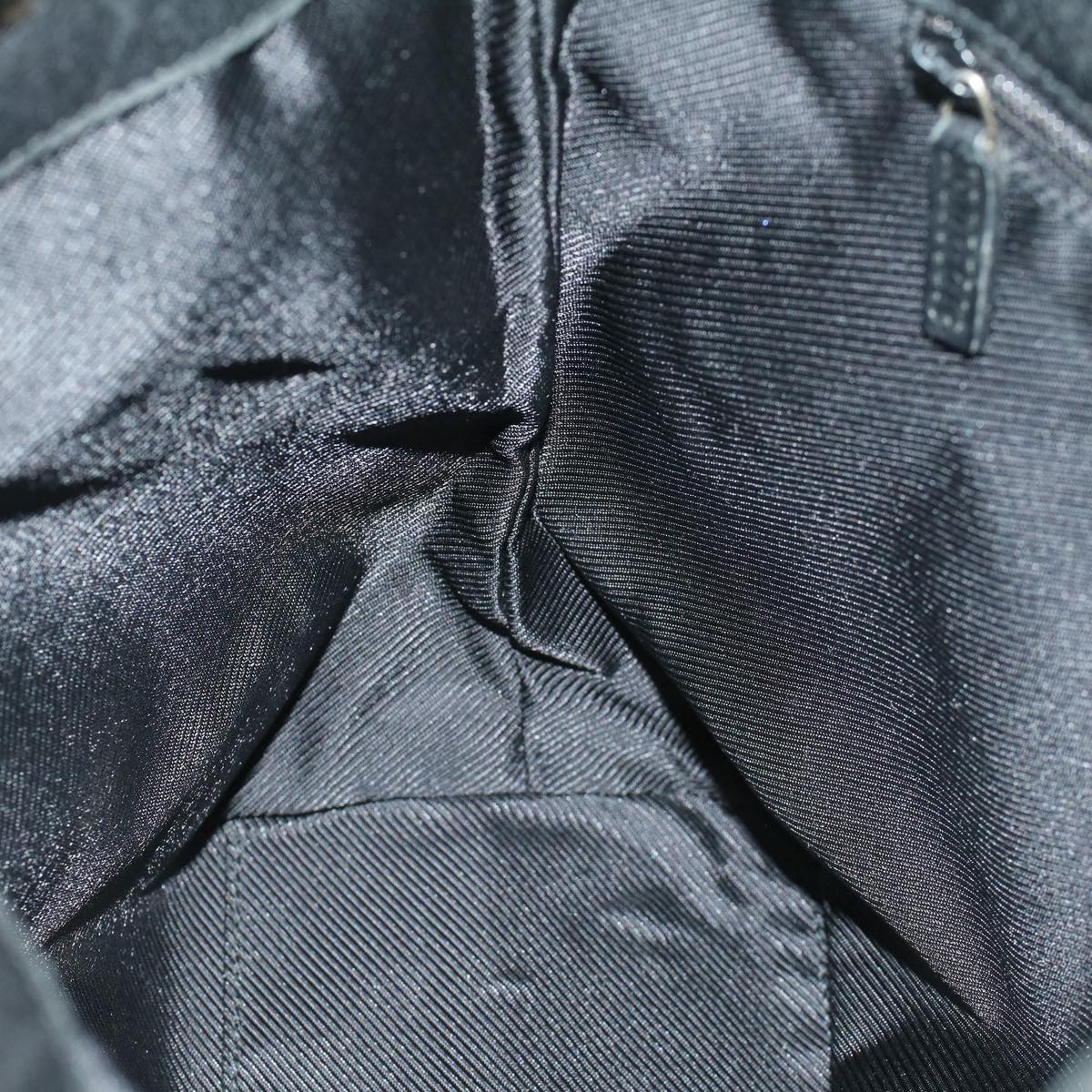 GUCCI GG Canvas Tote Bag Black 002 1099 002214 58784