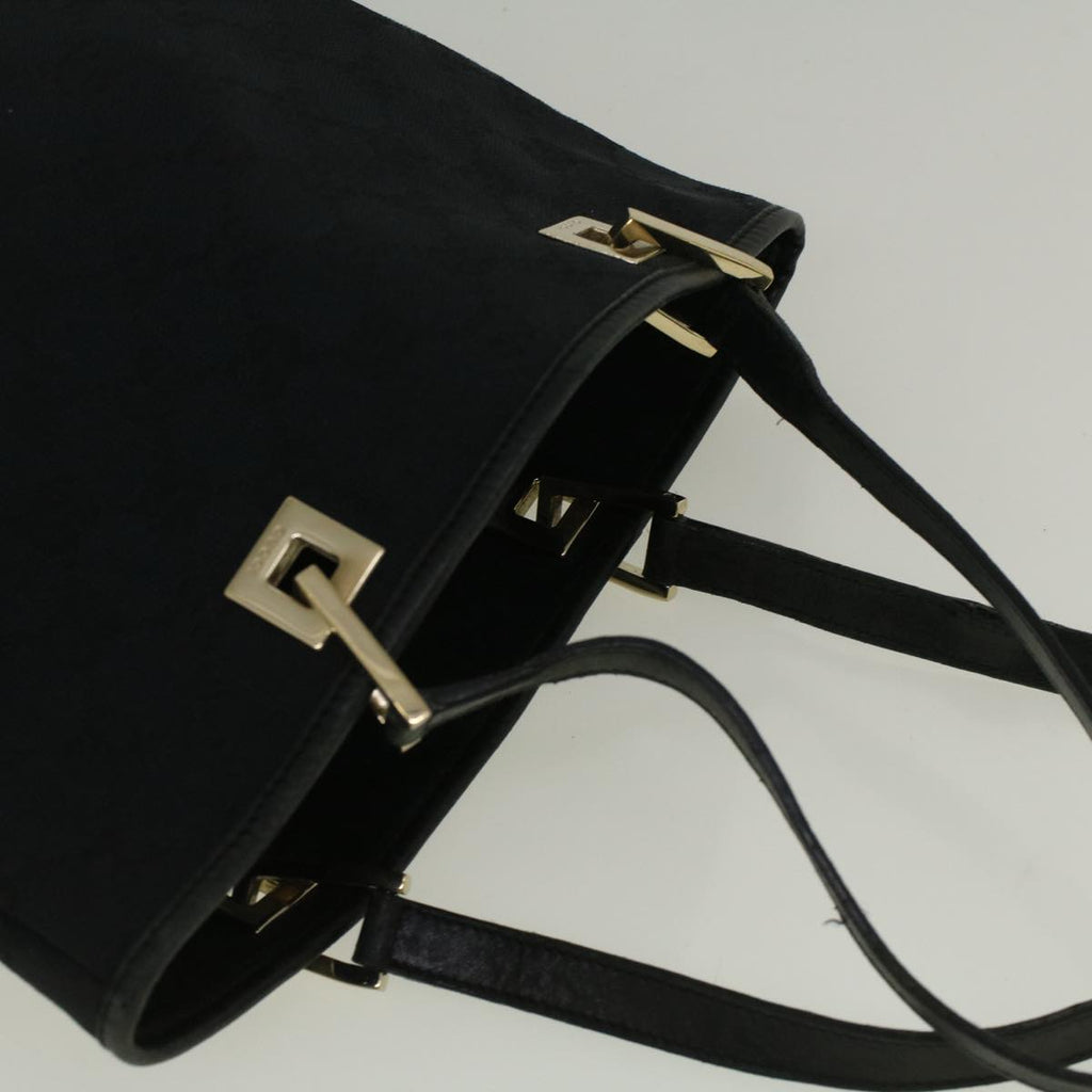 GUCCI GG Canvas Tote Bag Black 002 1099 002214 58784