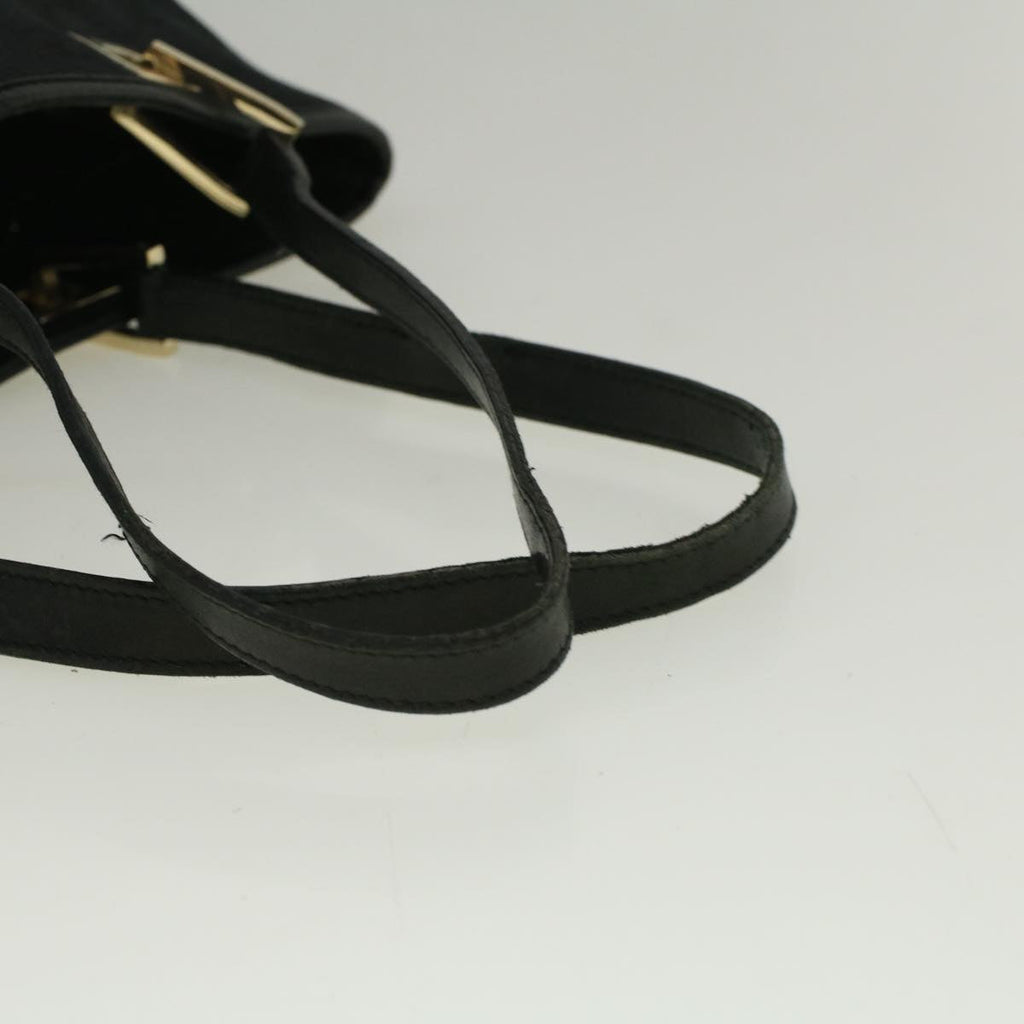 GUCCI GG Canvas Tote Bag Black 002 1099 002214 58784