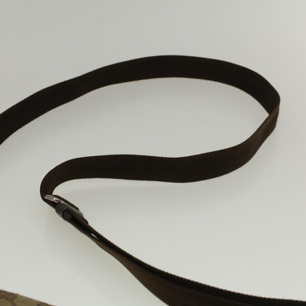 GUCCI GG Canvas Shoulder Bag Beige 145856 58787