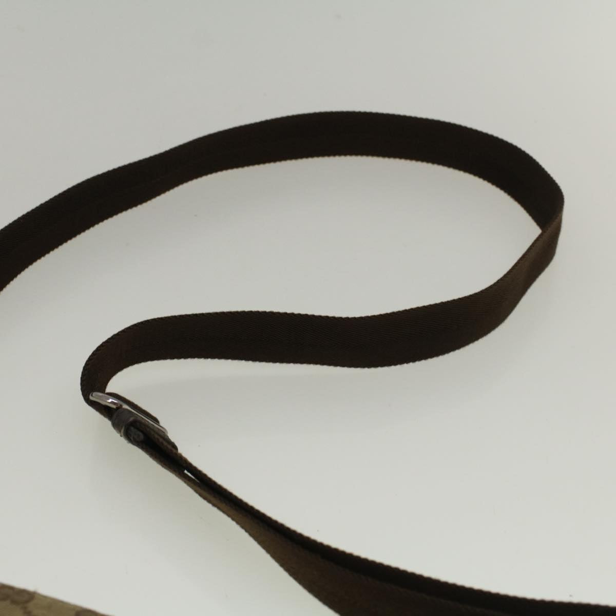 GUCCI GG Canvas Shoulder Bag Beige 145856 58787