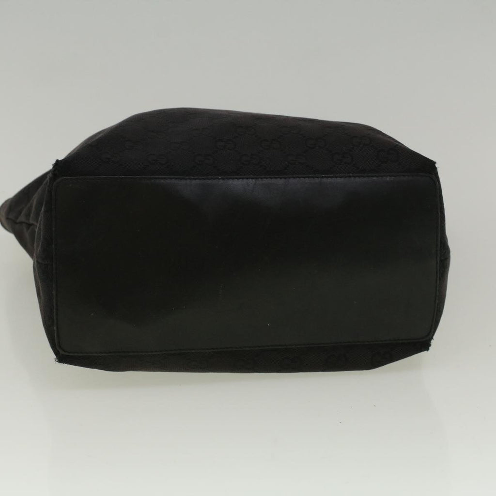 GUCCI GG Canvas Tote Bag Black 002 1098 3444 58793