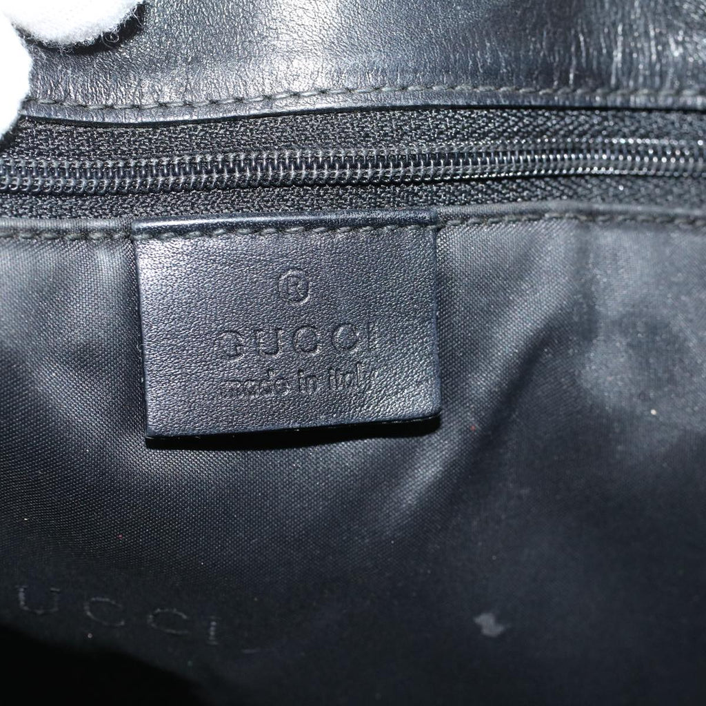 GUCCI GG Canvas Tote Bag Black 002 1098 3444 58793