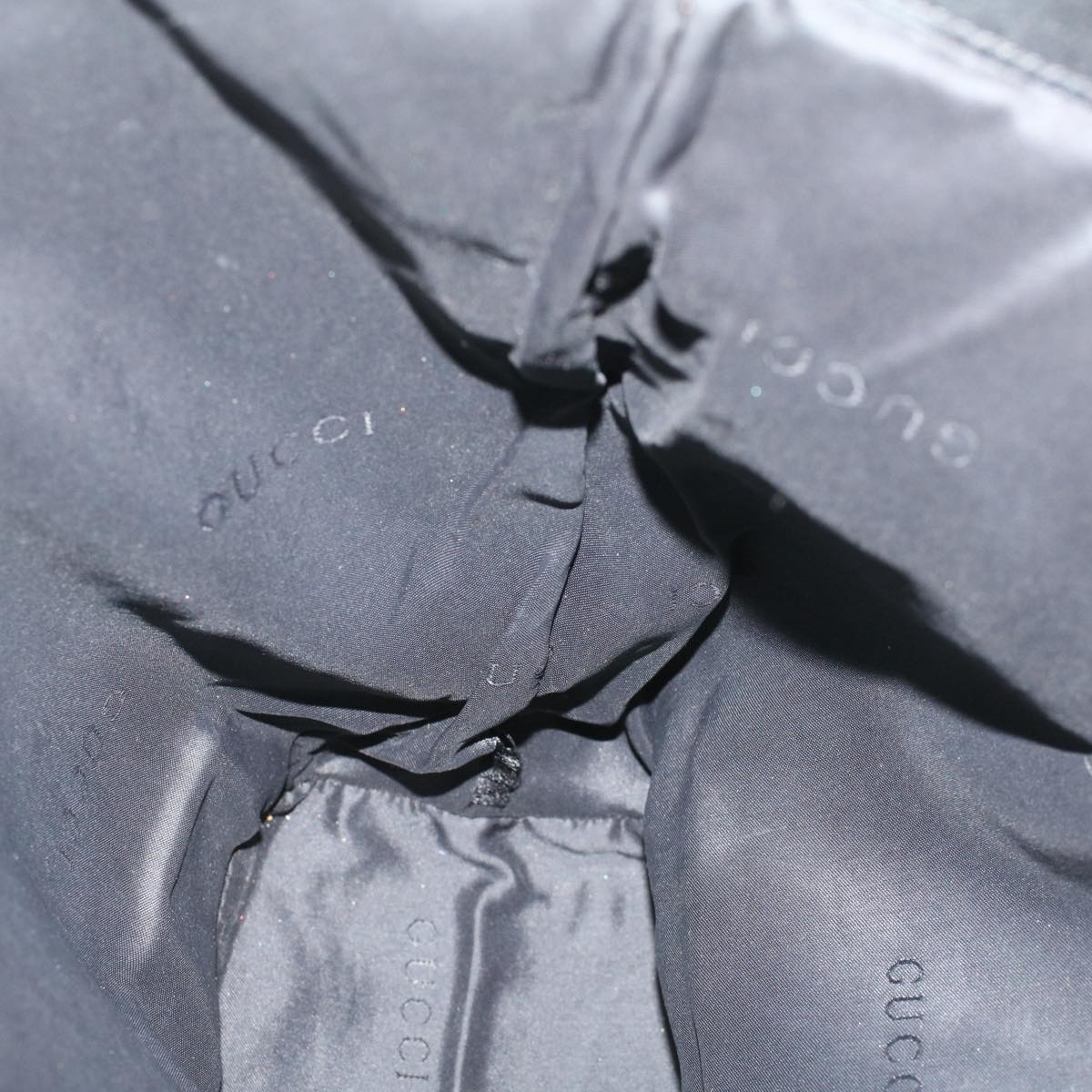 GUCCI GG Canvas Tote Bag Black 002 1098 3444 58793