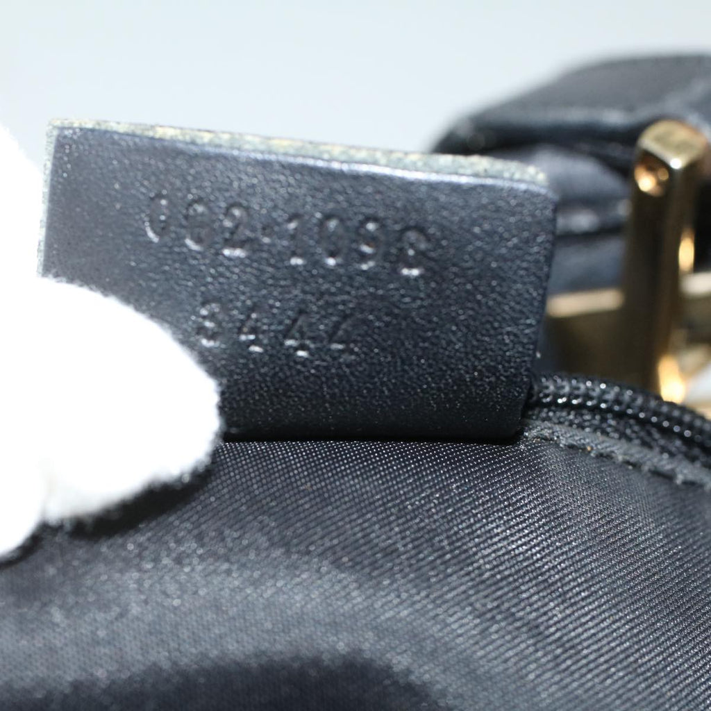 GUCCI GG Canvas Tote Bag Black 002 1098 3444 58793