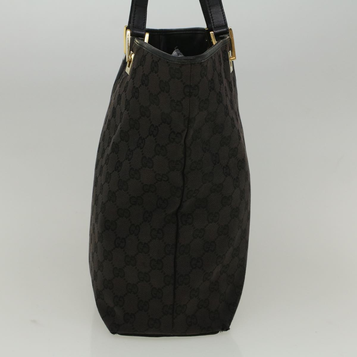 GUCCI GG Canvas Tote Bag Black 002 1098 3444 58793