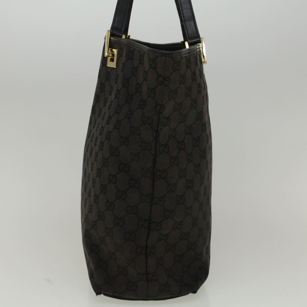 GUCCI GG Canvas Tote Bag Black 002 1098 3444 58793