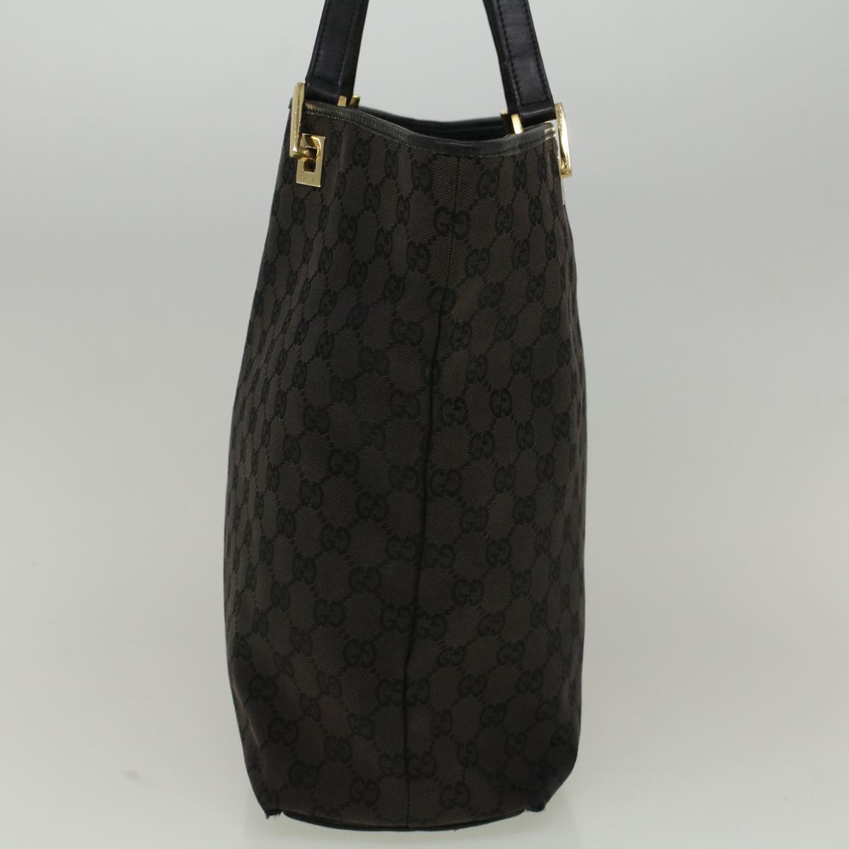 GUCCI GG Canvas Tote Bag Black 002 1098 3444 58793