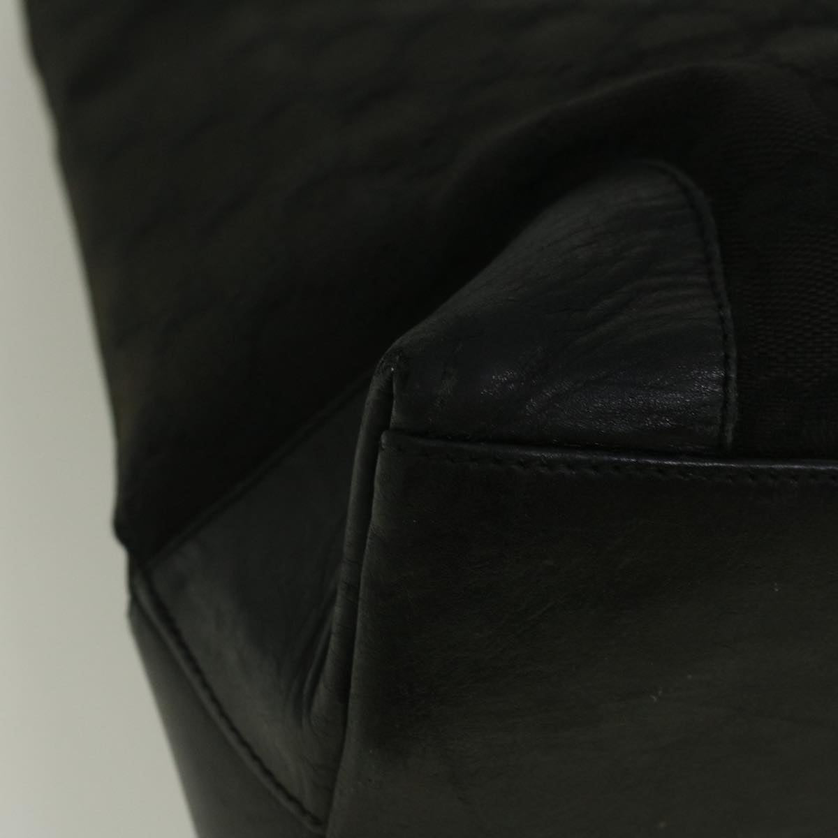 GUCCI GG Canvas Tote Bag Canvas Black 002 1121 1669 58794