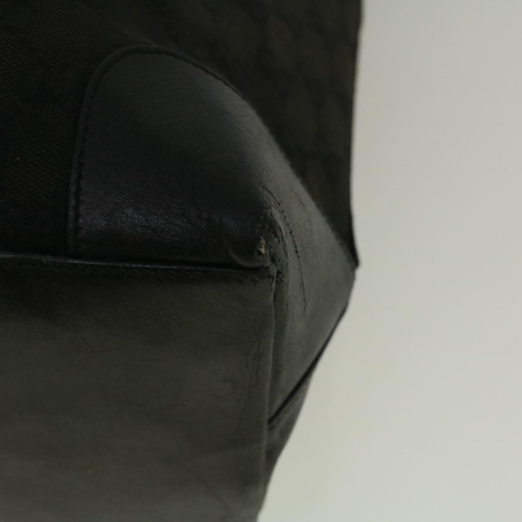 GUCCI GG Canvas Tote Bag Canvas Black 002 1121 1669 58794