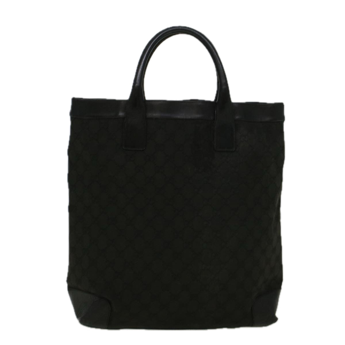 GUCCI GG Canvas Tote Bag Canvas Black 002 1121 1669 58794