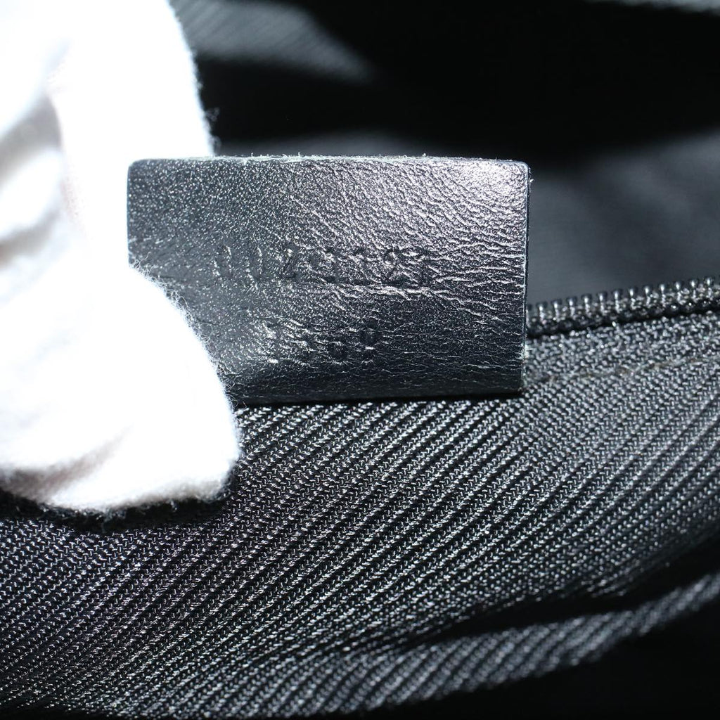 GUCCI GG Canvas Tote Bag Canvas Black 002 1121 1669 58794
