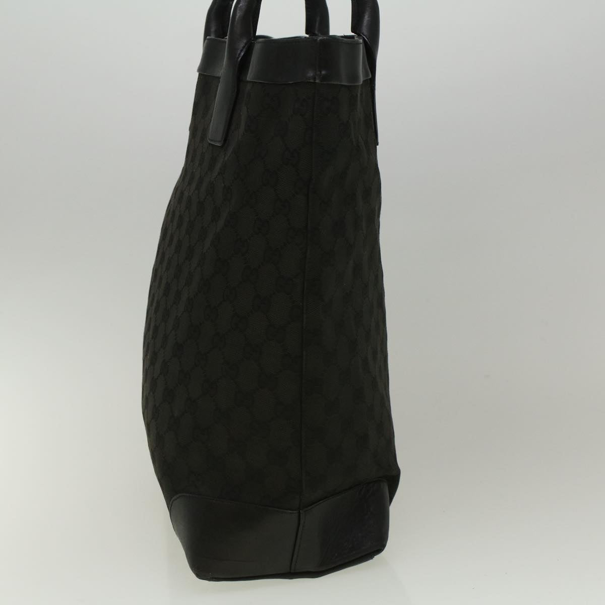 GUCCI GG Canvas Tote Bag Canvas Black 002 1121 1669 58794
