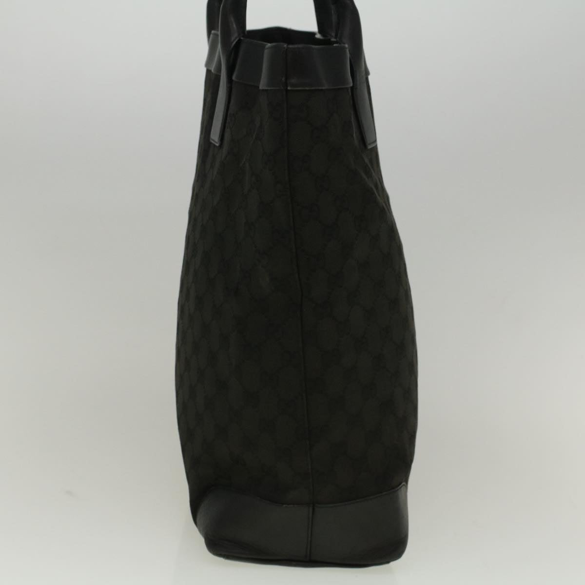 GUCCI GG Canvas Tote Bag Canvas Black 002 1121 1669 58794