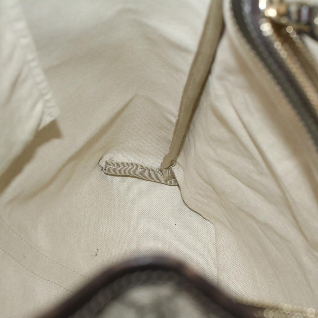 GUCCI GG Supreme Tote Bag PVC Leather Beige 223668 58795
