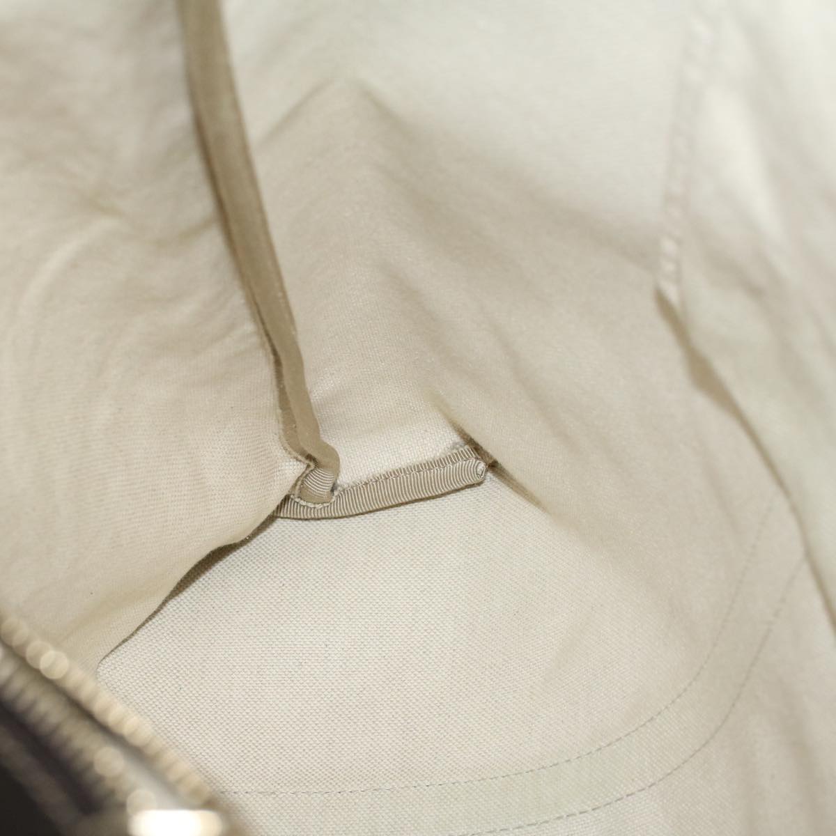 GUCCI GG Supreme Tote Bag PVC Leather Beige 223668 58795