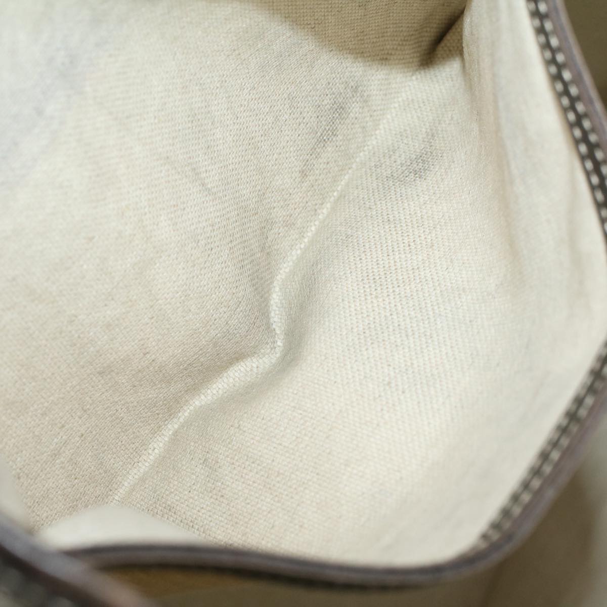 GUCCI GG Supreme Tote Bag PVC Leather Beige 223668 58795