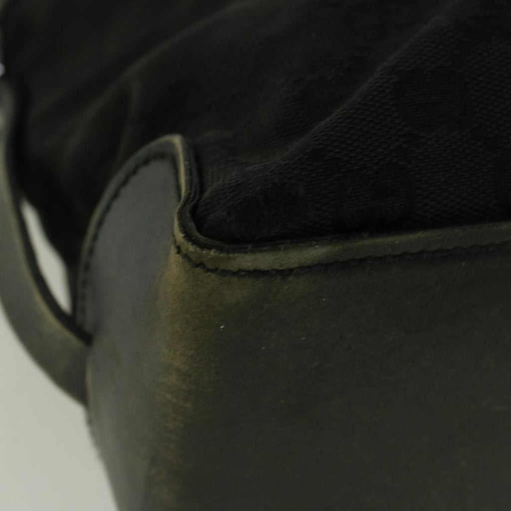 GUCCI GG Canvas Tote Bag Black 106251 58796