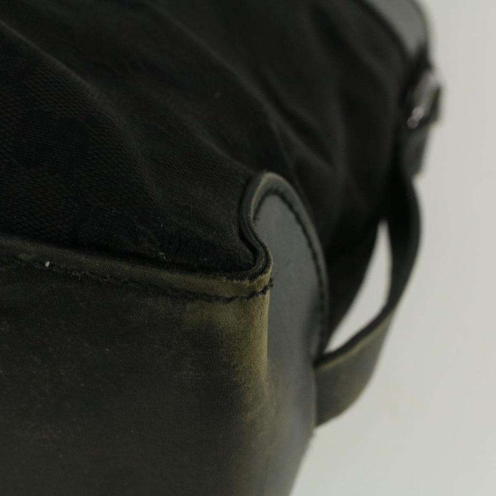 GUCCI GG Canvas Tote Bag Black 106251 58796