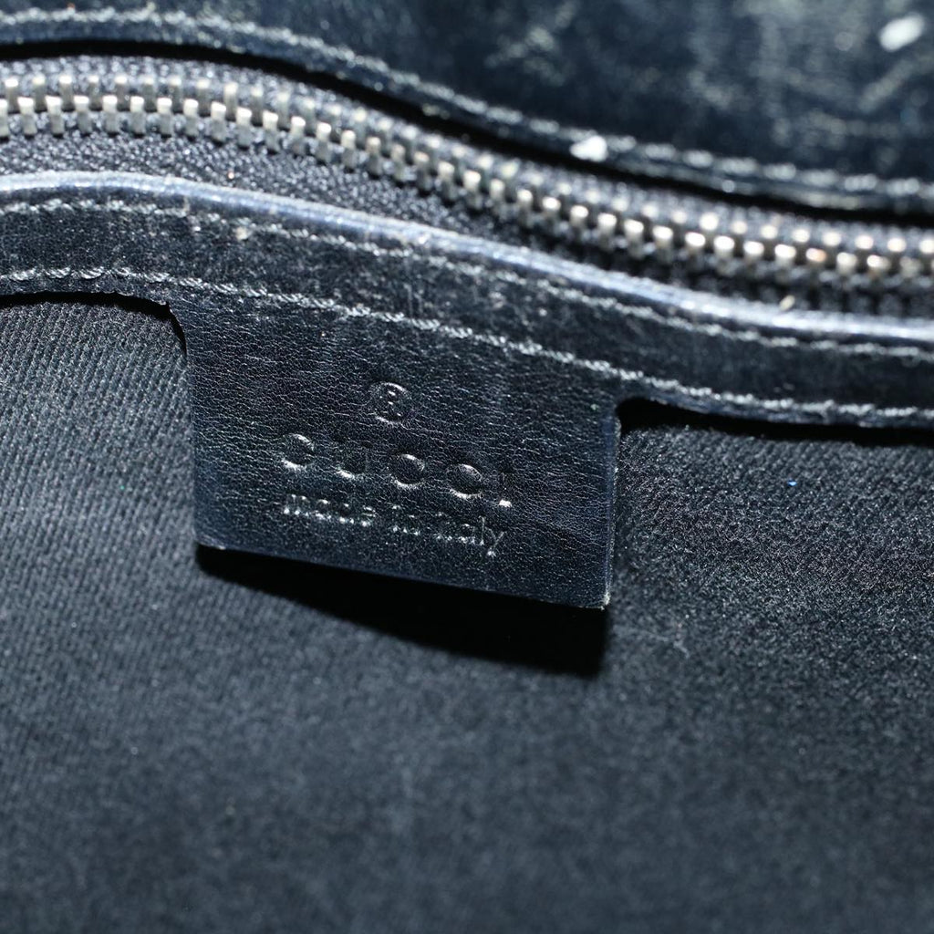 GUCCI GG Canvas Tote Bag Black 106251 58796