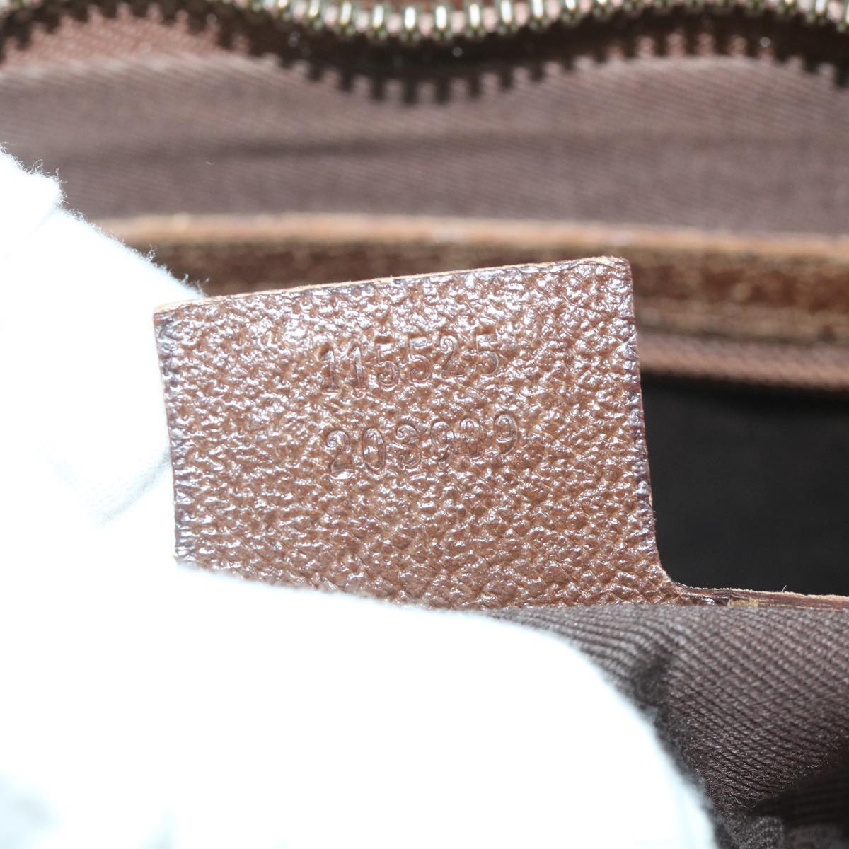 GUCCI GG Canvas Tote Bag 2way Beige 115525 203989 58799