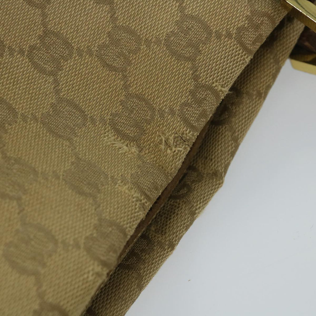GUCCI GG Canvas Tote Bag 2way Beige 115525 203989 58799