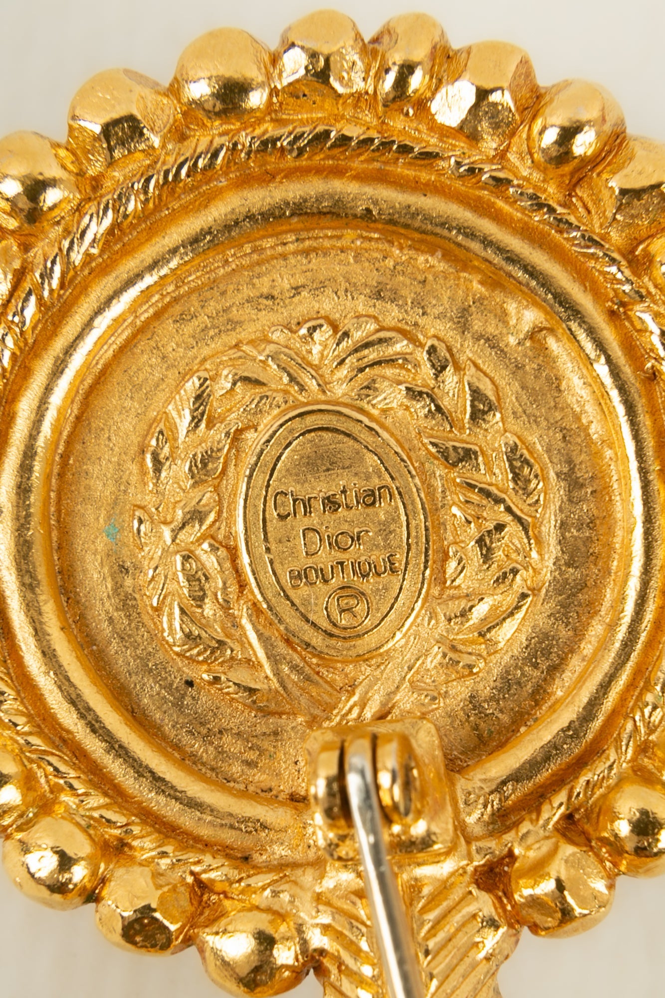 Broche dorÃƒÆ’Ã‚Â©e Dior