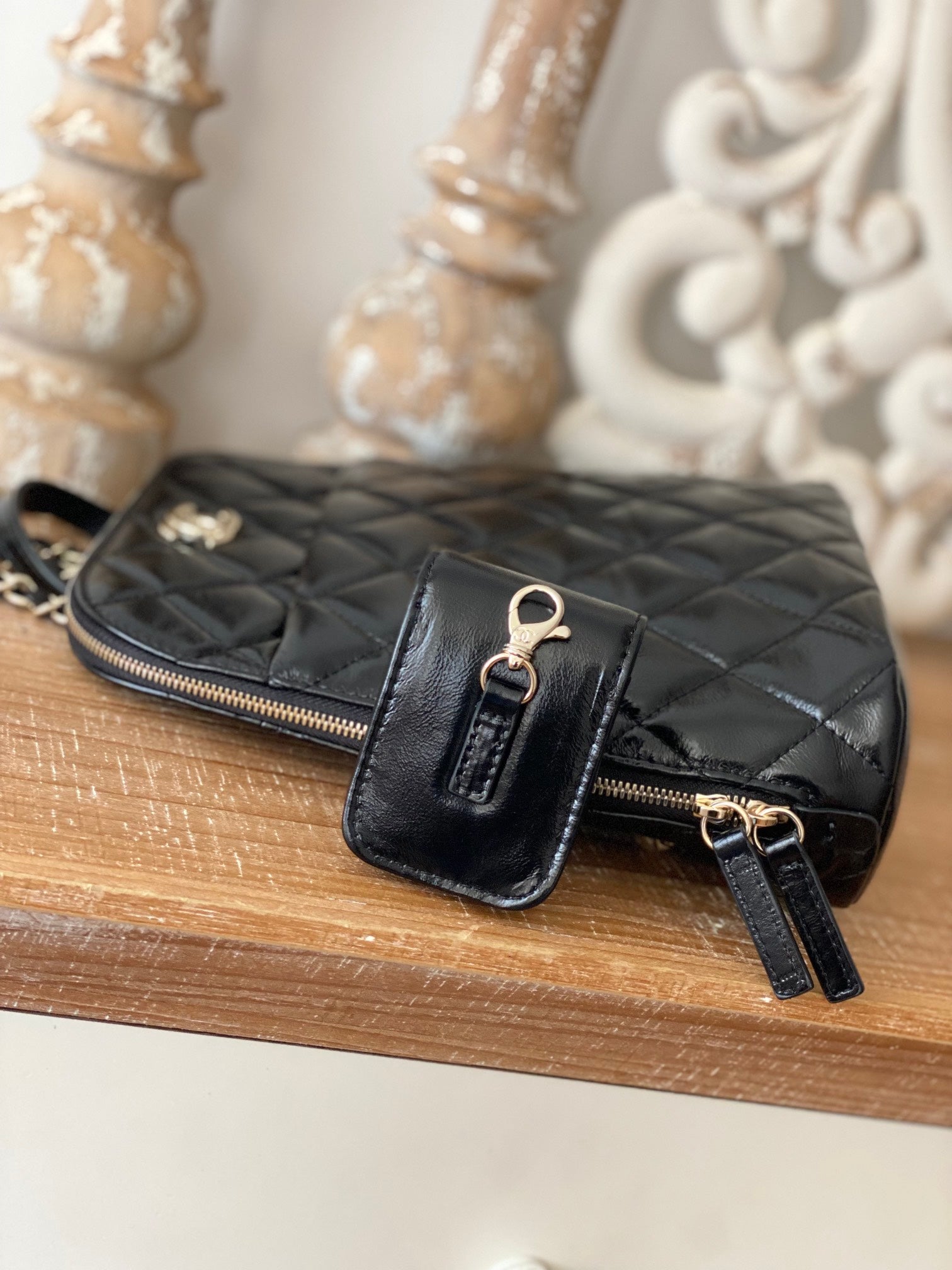 CHLRucksack Backpack Black Bag For Women 21cm/8in